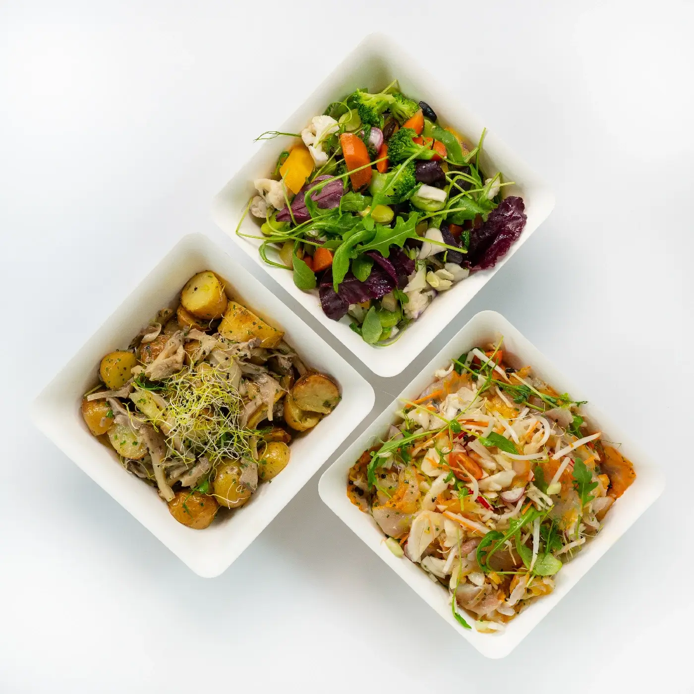 Grande salade de 1 kg à partager – recette traiteur