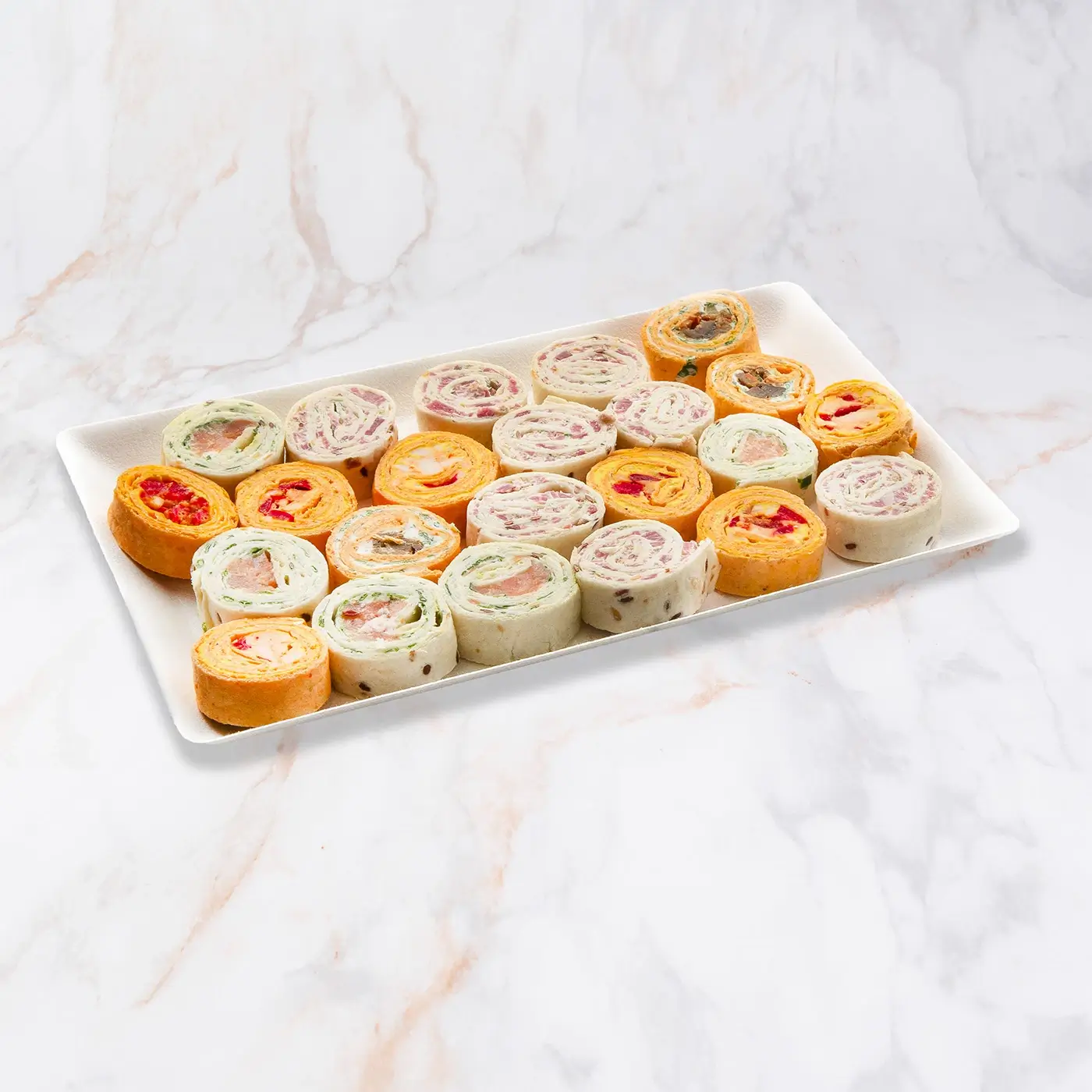 Pièce Cocktail salé mini wraps à partager pour un dîner, réunion ou évènement - Jardins d'Épicure traiteur artisanal et écoresponsable qui fait de livraison à Paris et Île de France