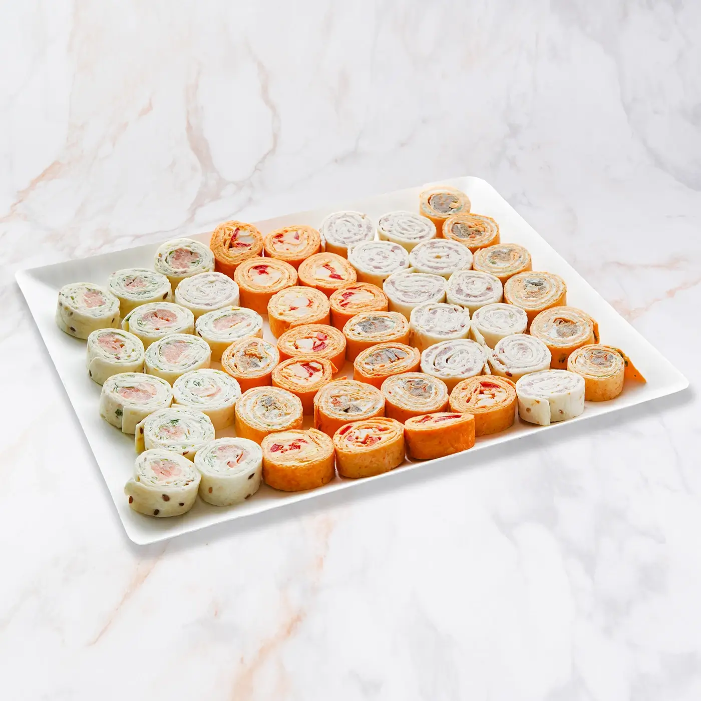 Pièce Cocktail salé mini wraps à partager pour un dîner, réunion ou évènement - Jardins d'Épicure traiteur artisanal et écoresponsable qui fait de livraison à Paris et Île de France