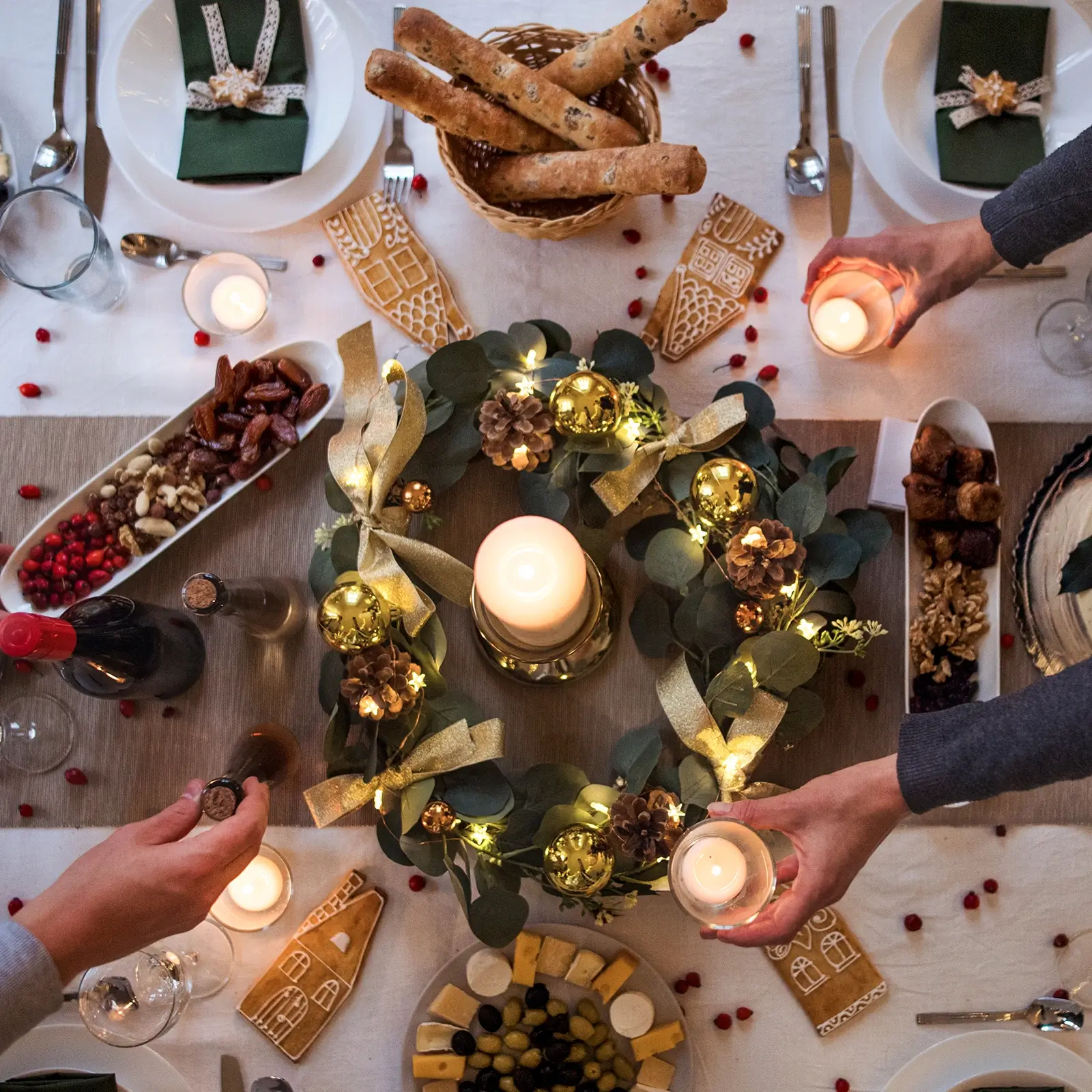 Saveurs Festives Buffet Noël - Jardins d'Epicure Traiteur