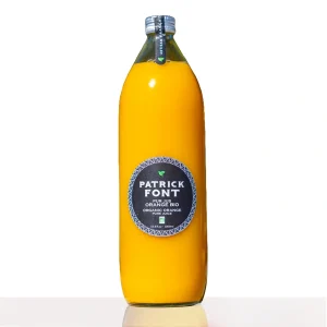 Jus d’orange blonde BIO Patrick Font 1L – Les Jardins d’Epicure Traiteur Paris et IDF