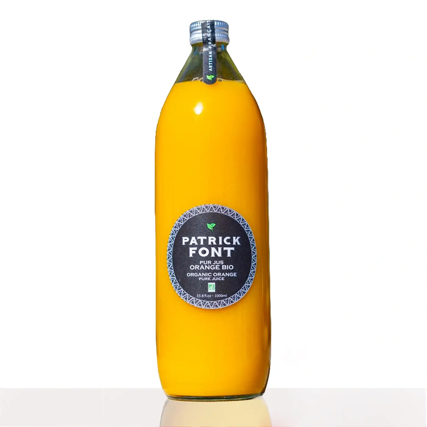 Jus d’orange blonde BIO Patrick Font 1L – Les Jardins d’Epicure Traiteur Paris et IDF
