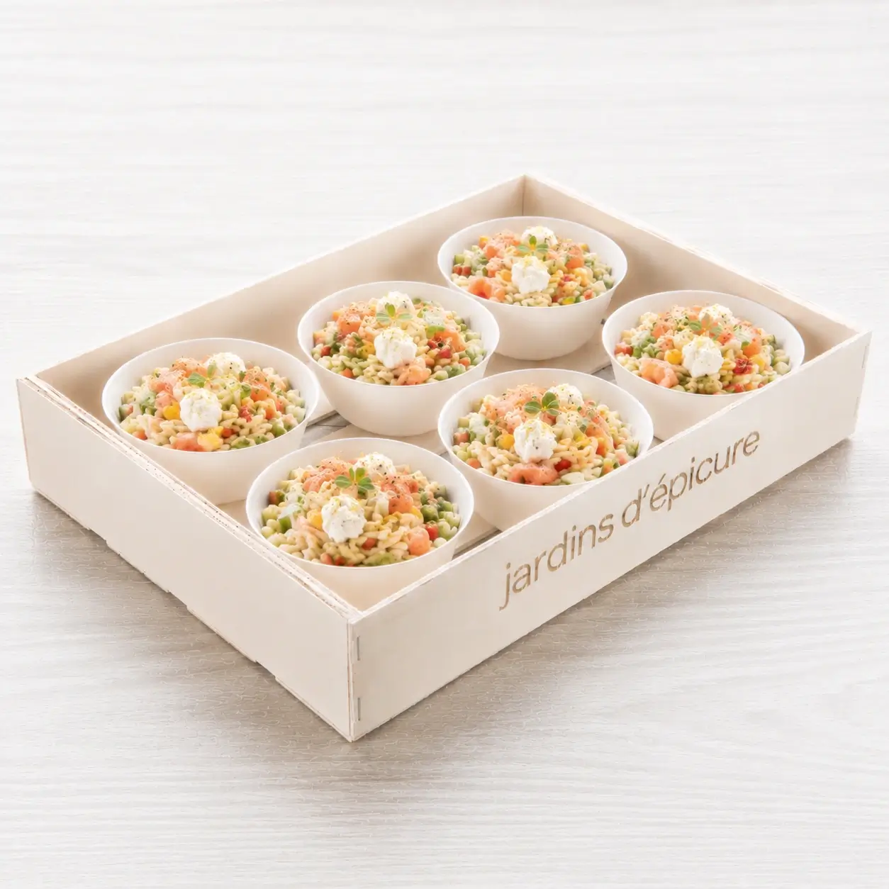 salade trofie saumon fumé maison – Les Jardins d’Épicure
